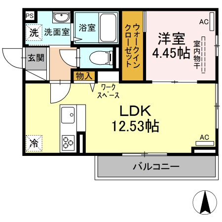 アンベリールの間取り