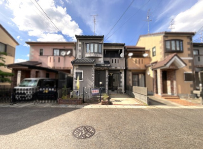 【前面道路含む現地写真】 | 宇治市伊勢田町中荒　中古戸建