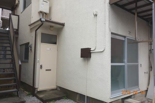 桂マンションのエントランス
