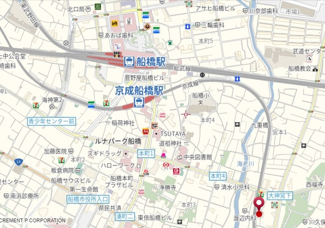 リーヴェ　ジュンの地図|★案内図★