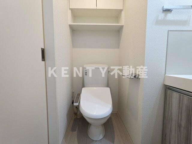 【トイレ】 | アジールコート東大井 | シンプルで使いやすいトイレです