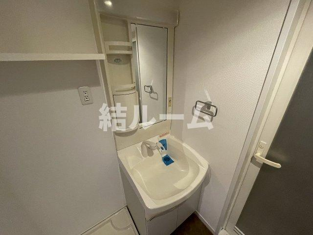板橋区大山金井町の賃貸マンションの洗面所