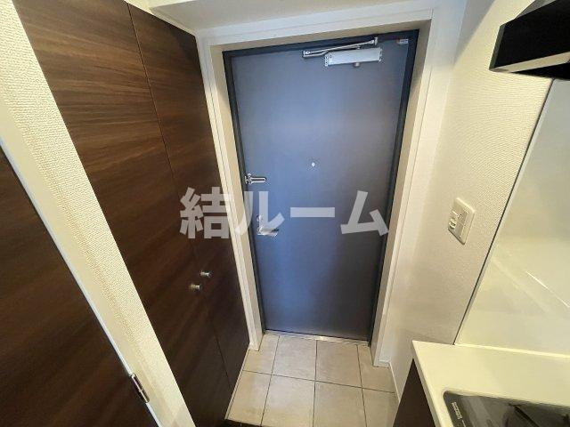 板橋区大山金井町の賃貸マンションの玄関