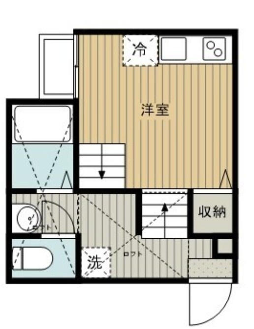 グリシーヌ岩槻本町の間取り