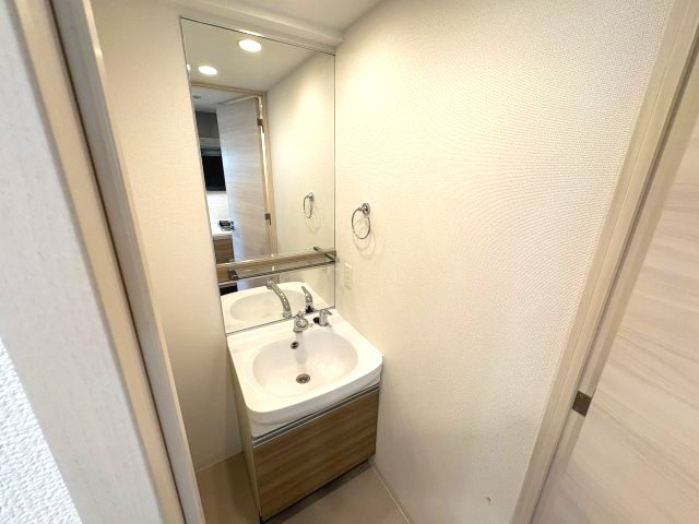 プレサンス三宮東フィールの洗面所