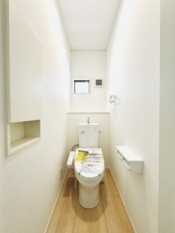 Cradle Garden前橋市粕川町新屋第2　新築住宅 1号棟のトイレ