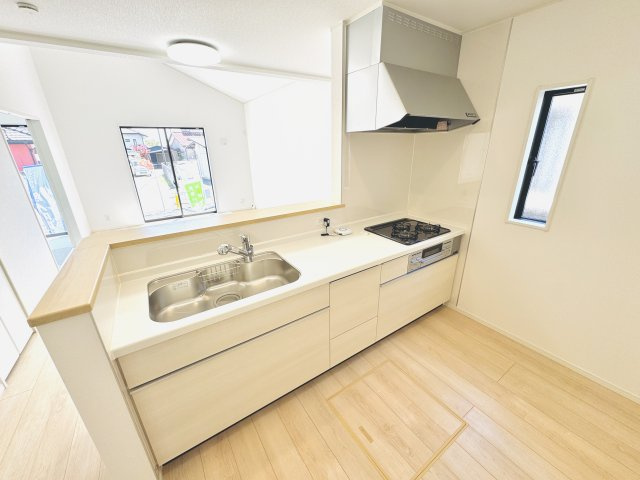 Cradle Garden前橋市粕川町新屋第2　新築住宅 1号棟のキッチン