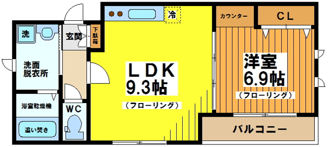 【間取り】 | クオリア桜上水