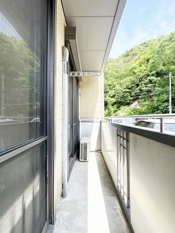 クレセントハイツのバルコニー