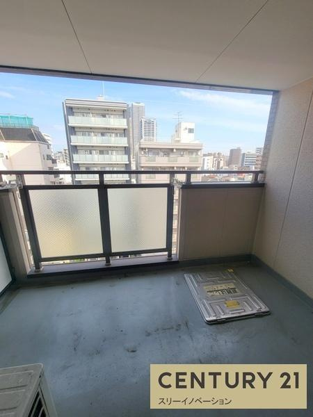 サンパレス弁天のバルコニー