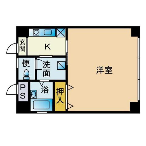 プレジール大濠公園の間取り