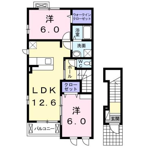 Ｃａｓａ　ＦｅｌｉｃｅⅡの間取り