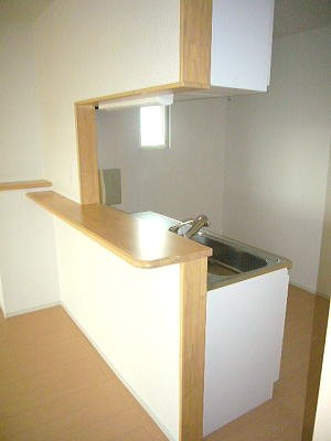 Ｃａｓａ　ＦｅｌｉｃｅⅡのキッチン