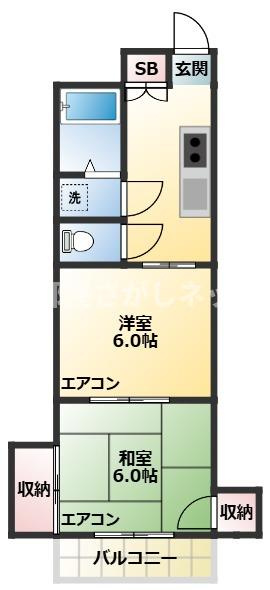 ラフォーレ町屋Ⅱ【おとり物件なし】#学生・社会人にオススメ！初期費用分割払いOK！の間取り