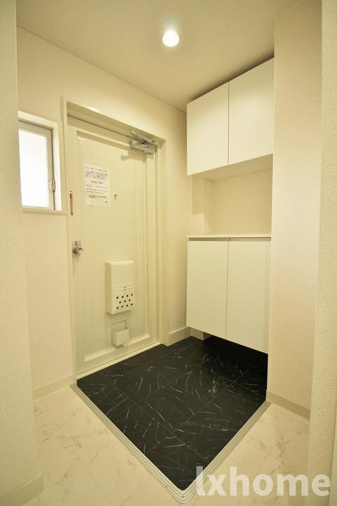山崎第3マンションの玄関|きれいな玄関です