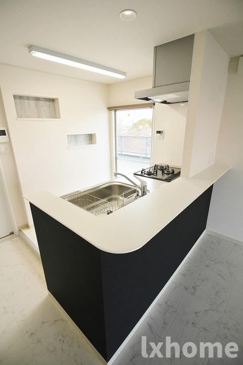 山崎第3マンションのキッチン|キッチンです