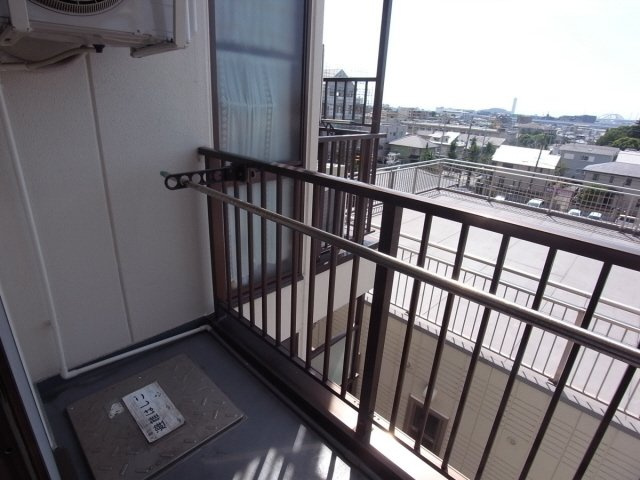 フリックコートのバルコニー