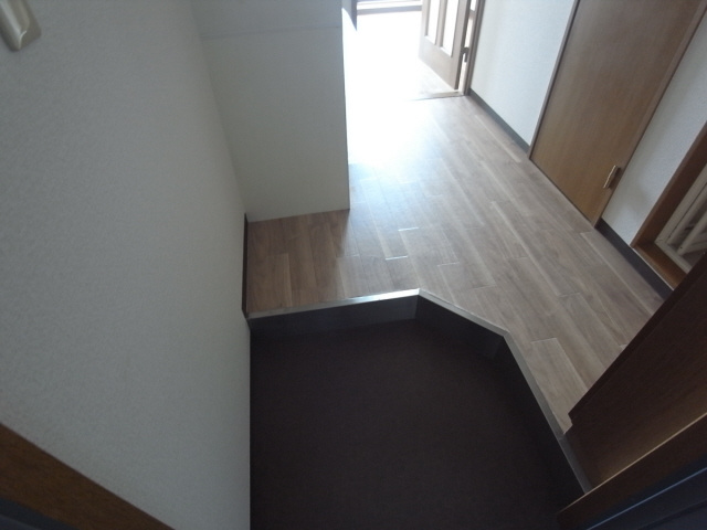 フリックコートの玄関