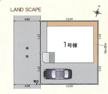 【区画図】 | クレイドルガーデン大和郡山市北西町第２ | 区画図