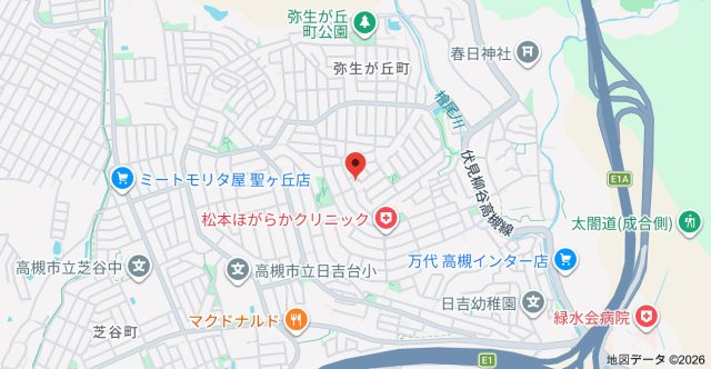 花林苑戸建の地図