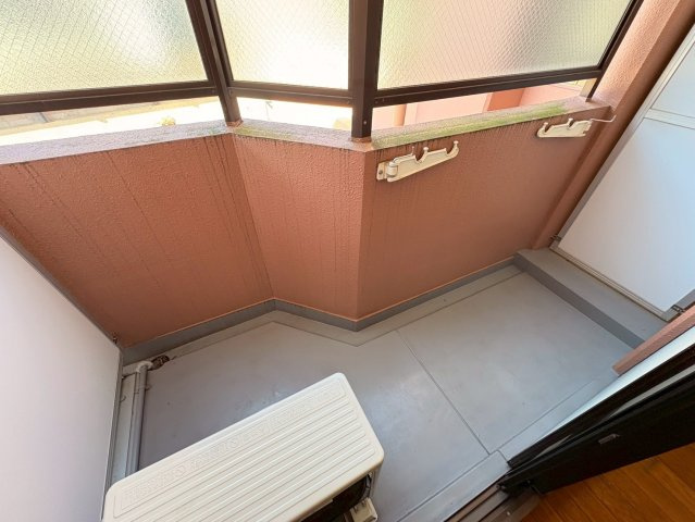シティパレス富雄北のバルコニー