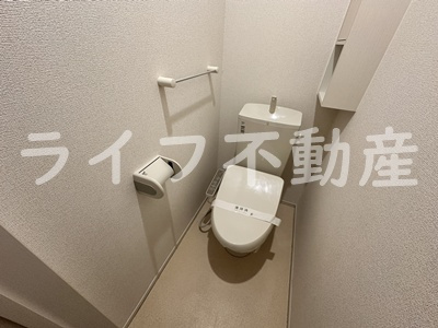 ラ・パルムドールのトイレ|落ち着いたトイレです