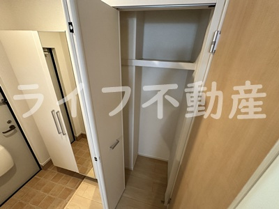 ラ・パルムドールの収納|収納のためのスペースです