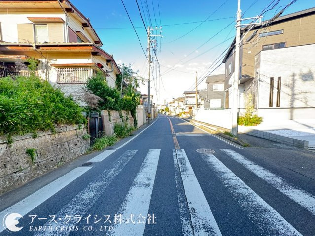 【前面道路含む現地写真】 | 船橋市金杉8丁目 | のんびりした毎日を送りたい方にもおすすめ♪好きなスタイルで自由のに建築できるのも嬉しいポイント！