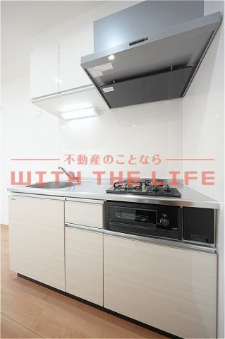 THE NOBLES（ザノーブルス）諏訪野町Ⅱ【キャッシュバック対象物件】のキッチン|※同建築会社施工物件の写真　※現状優先