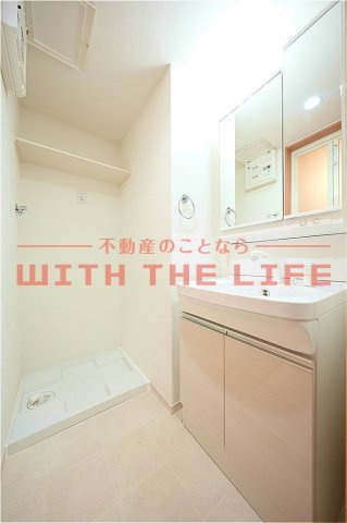 THE NOBLES（ザノーブルス）諏訪野町Ⅱ【キャッシュバック対象物件】の洗面所|※同建築会社施工物件の写真　※現状優先