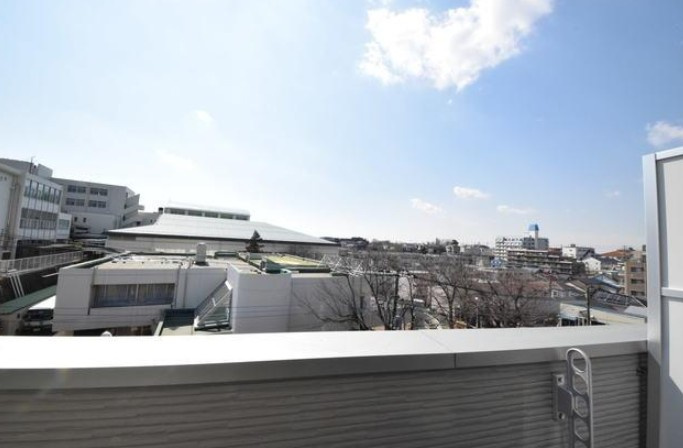 松戸市上本郷のアパートの展望