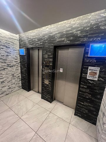大阪市西淀川区御幣島２丁目の賃貸マンションのその他共用部分|忙しい朝に嬉しいエレベーター2基。