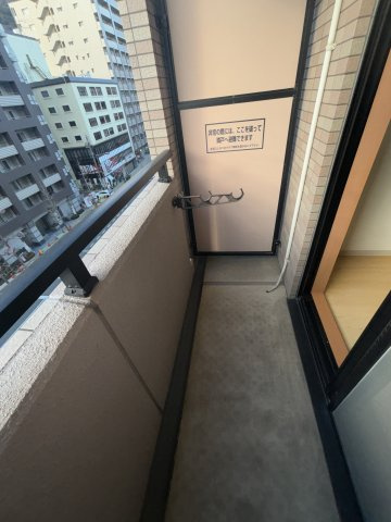 S-FORT神戸三宮北のバルコニー