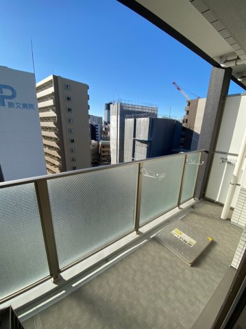 ハーモニーレジデンス名古屋イースト　名古屋市賃貸　仲介手数料無料のバルコニー