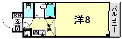 サンクレスト西宮の間取り