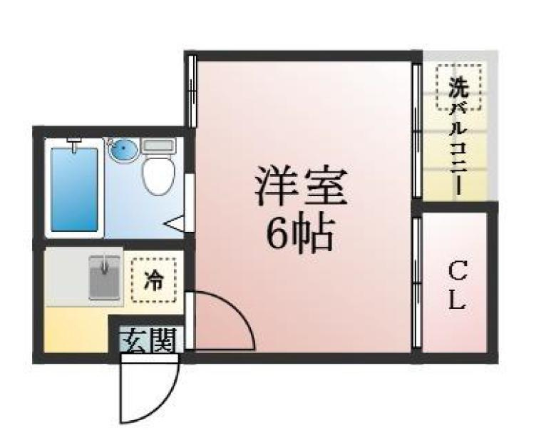 ドミトリー板宿の間取り