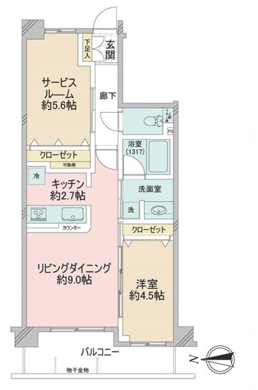 Ａ－ＨＯＵＳＥ茅ヶ崎の間取り