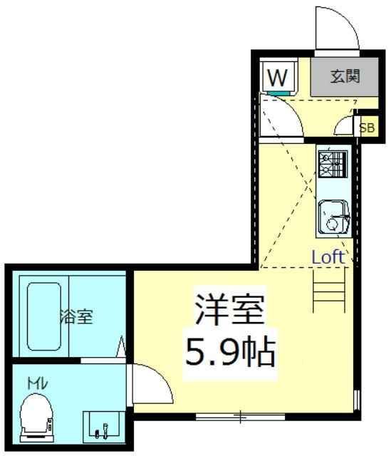 横浜市神奈川区西寺尾４丁目のアパート
