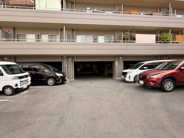 サニーコーポ東三国の駐車場