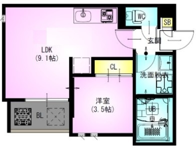 ＲｅｇａｌｅｓｔＳｅｔｏｎの間取り