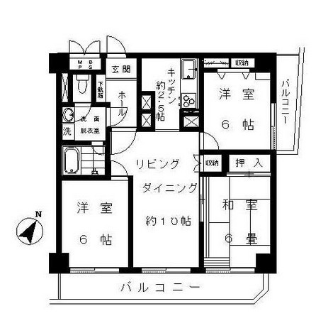 イトーピア六義園マンションの画像