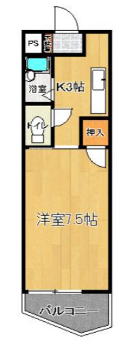竹野屋ビル【キャシュバック対象物件】の間取り