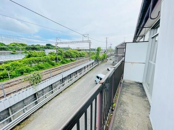 横浜市神奈川区三枚町のアパートの展望