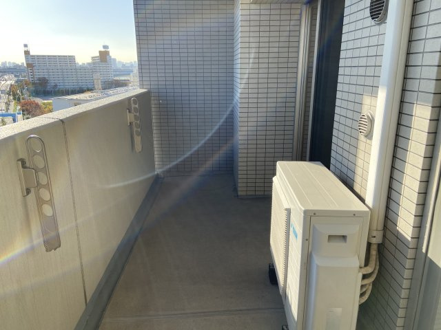 グランカーサ新小岩のバルコニー