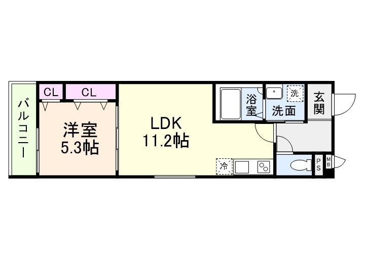 フジパレス今川公園V番館の間取り|フジパレス今川公園V番館　間取り