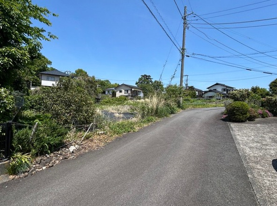 【前面道路含む現地写真】 | 伊東市八幡野　売地