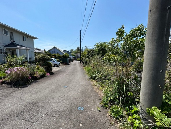 【前面道路含む現地写真】 | 伊東市八幡野　売地