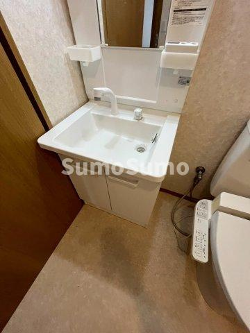 エスペランサ藤井Ⅱの洗面所|使いやすい洗面所です