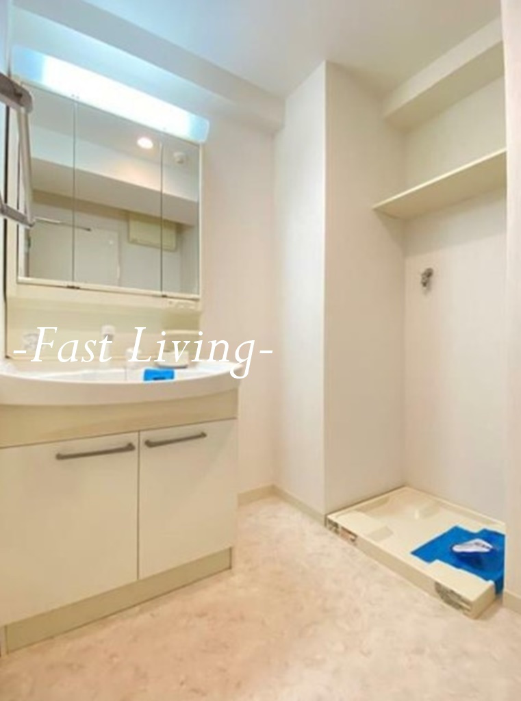 千代田区神田和泉町の賃貸マンションの洗面所