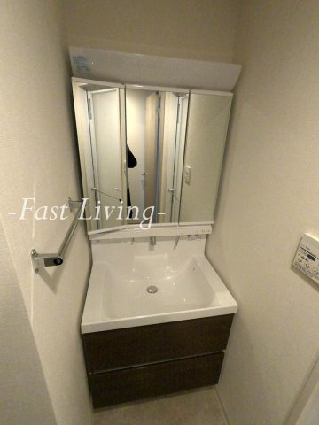 文京区大塚５丁目の賃貸マンションの洗面所